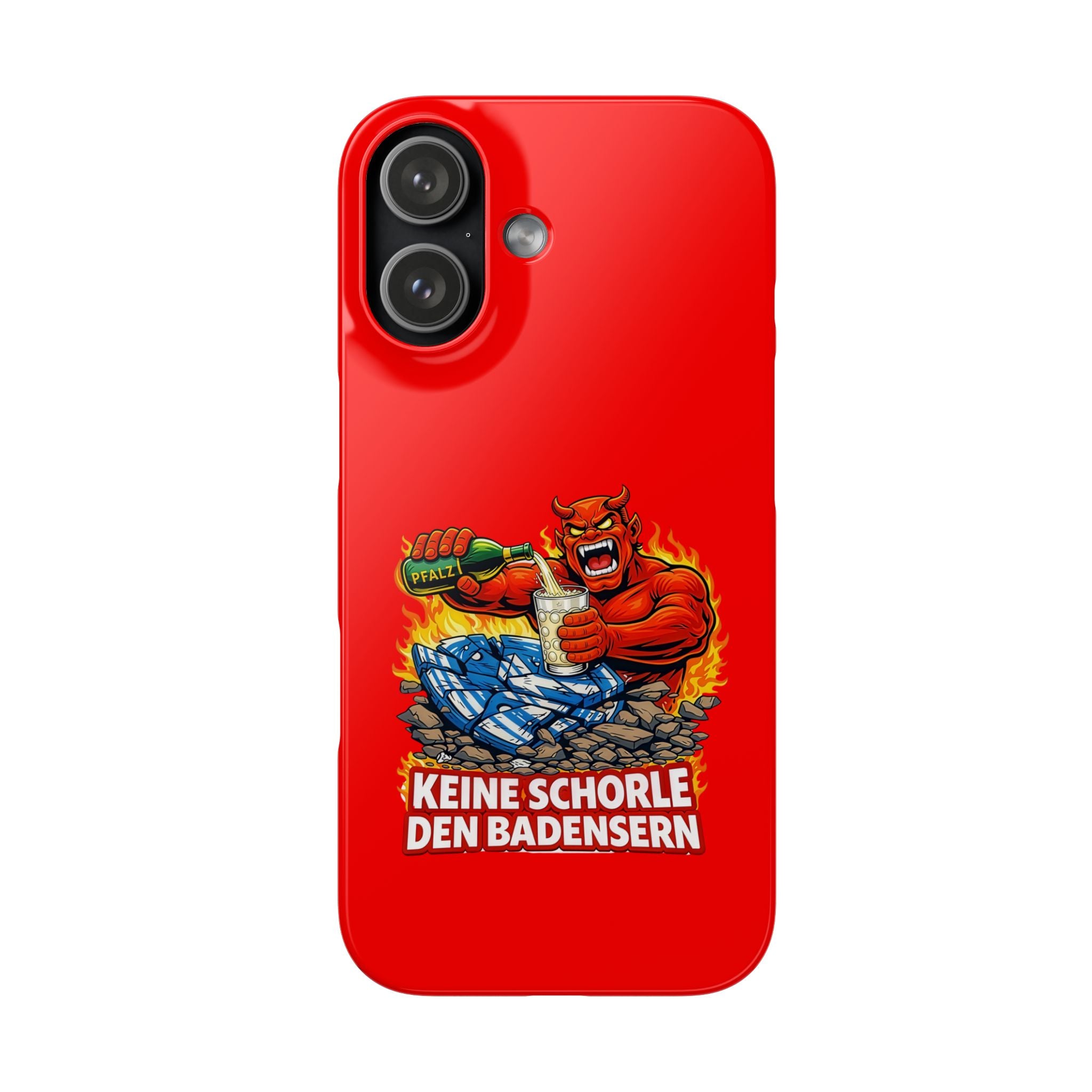 Premium Handy Hülle - keine Schorle