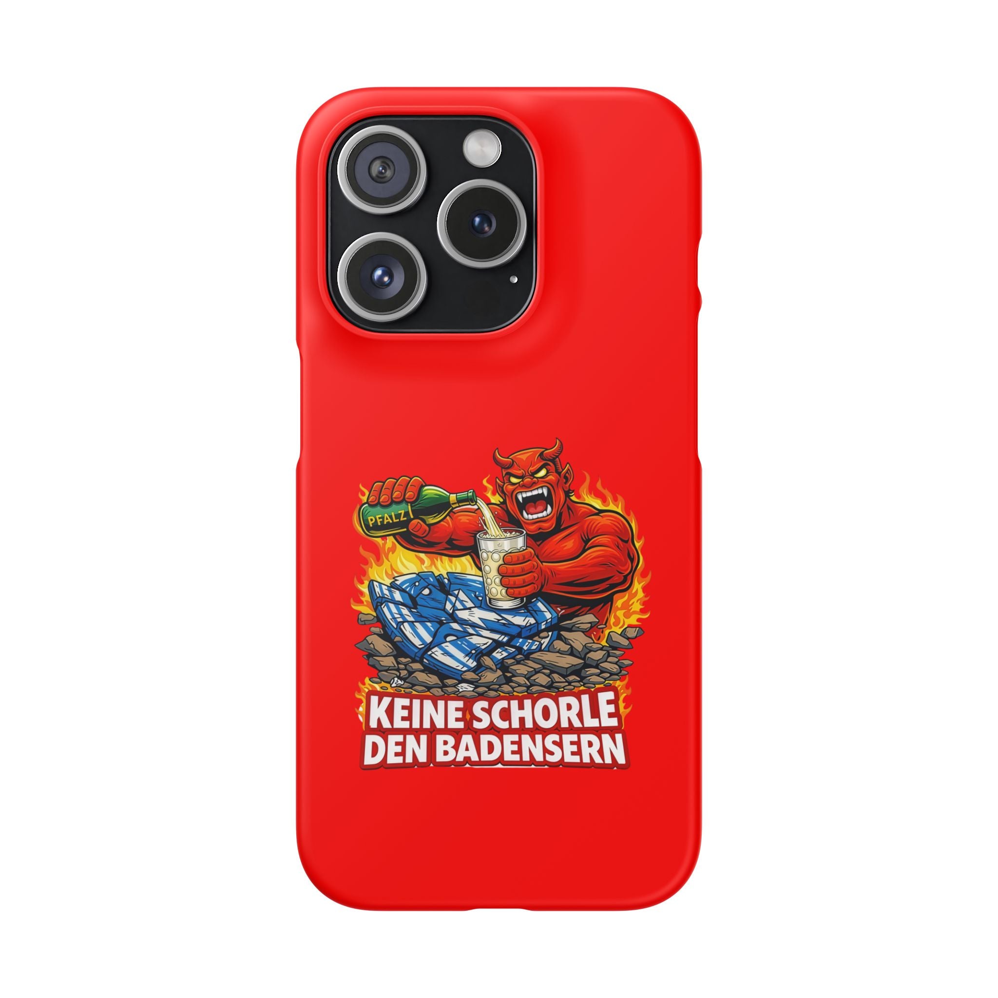 Premium Handy Hülle - keine Schorle