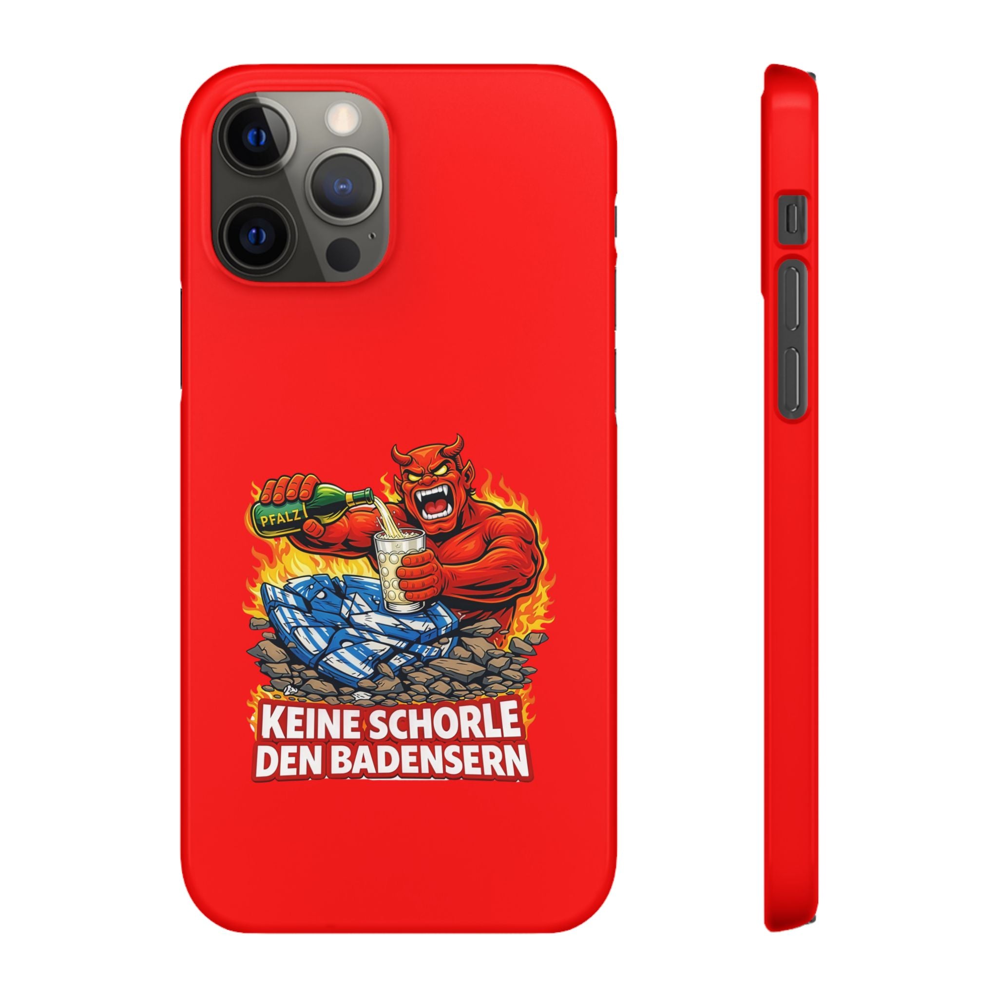 Premium Handy Hülle - keine Schorle
