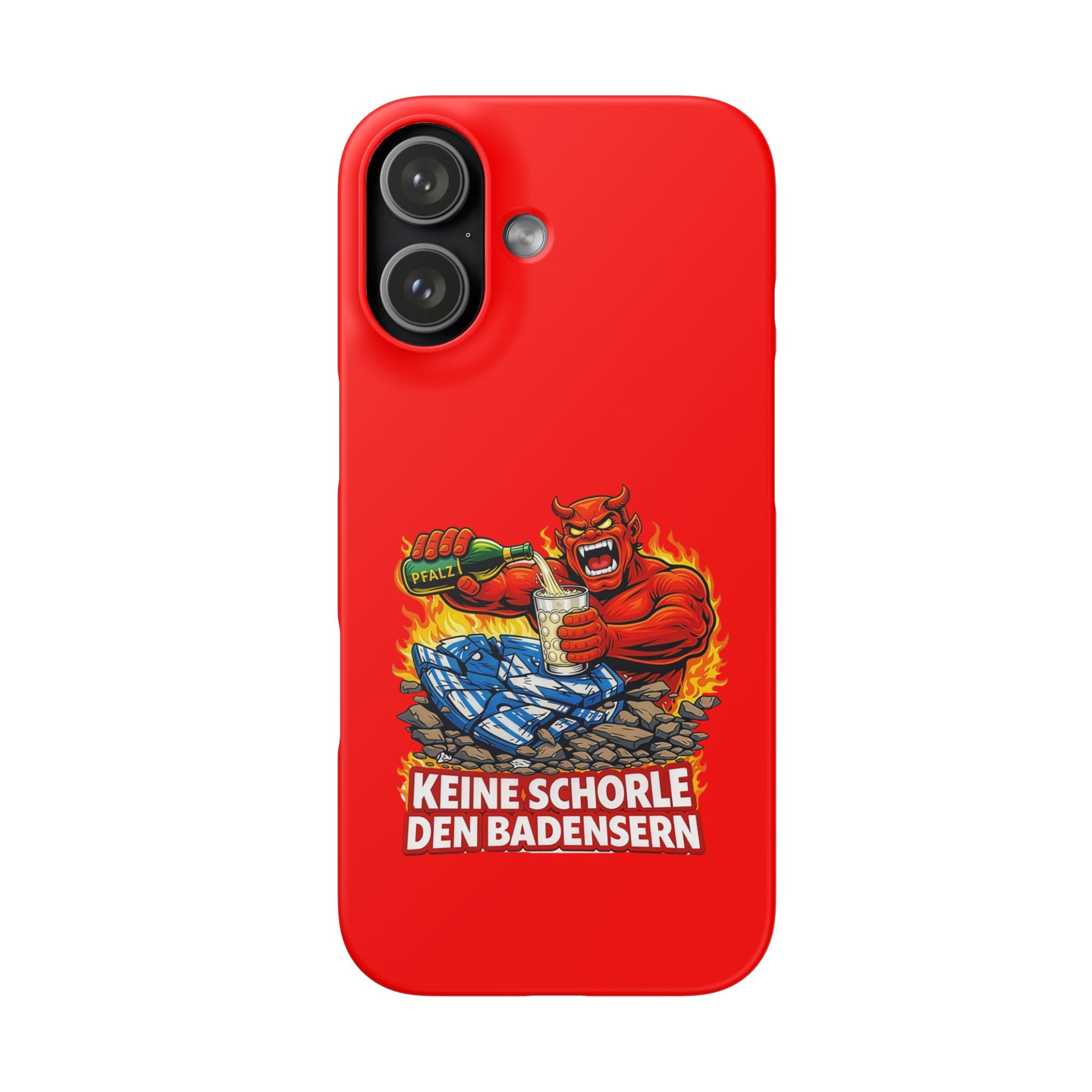 Premium Handy Hülle - keine Schorle
