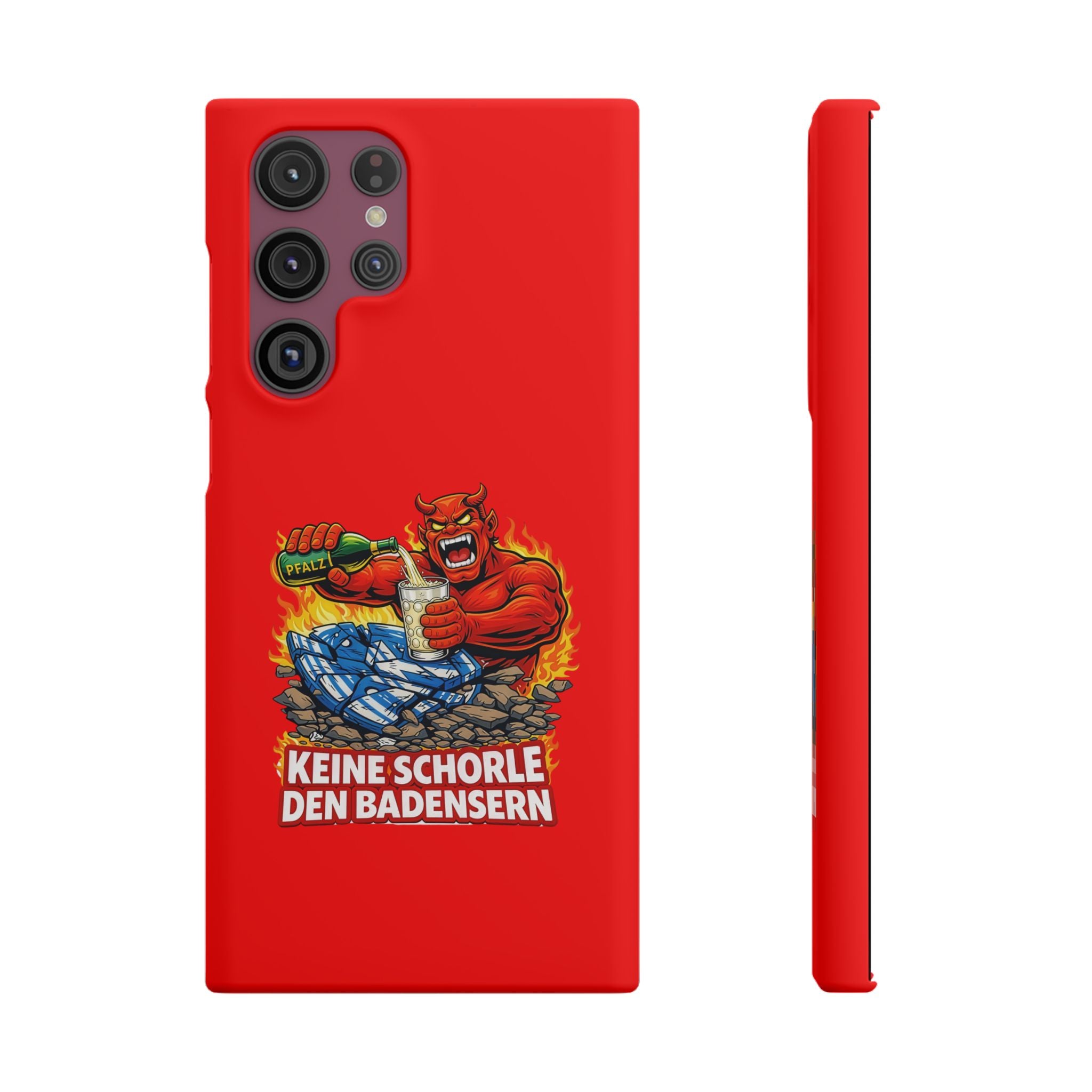 Premium Handy Hülle - keine Schorle