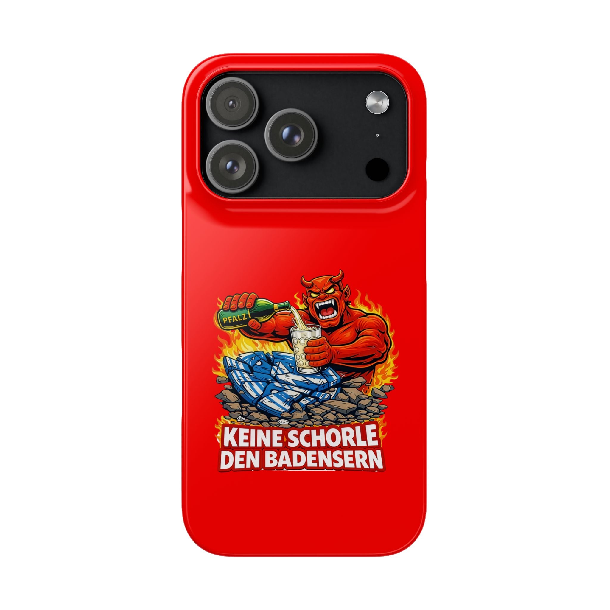 Premium Handy Hülle - keine Schorle