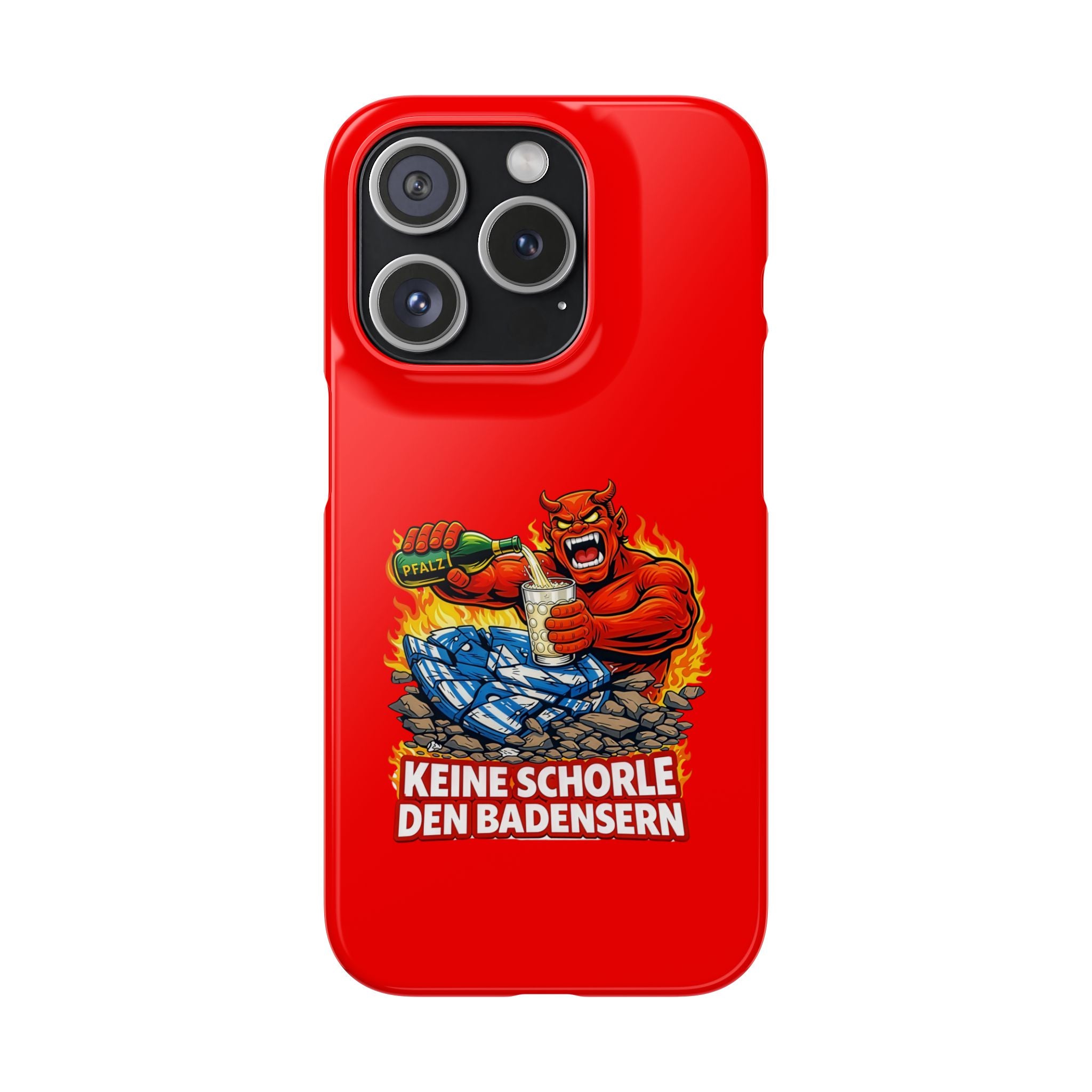 Premium Handy Hülle - keine Schorle