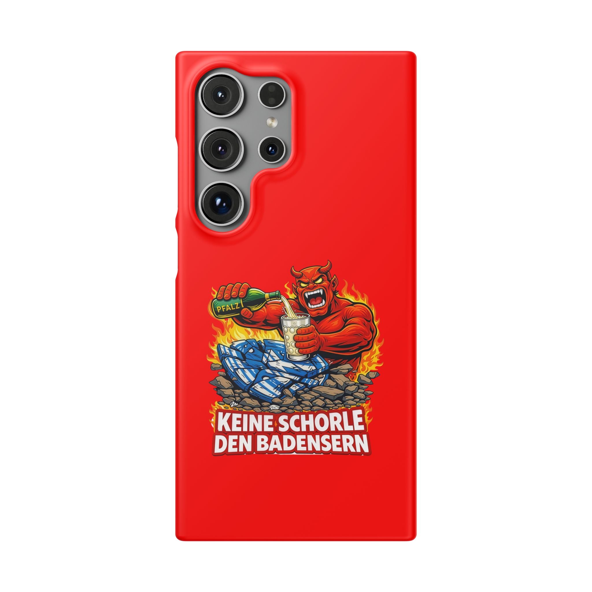 Premium Handy Hülle - keine Schorle