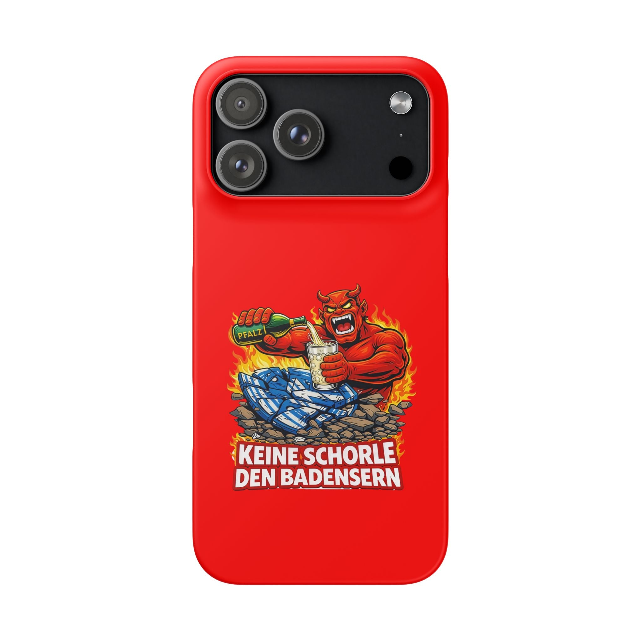Premium Handy Hülle - keine Schorle