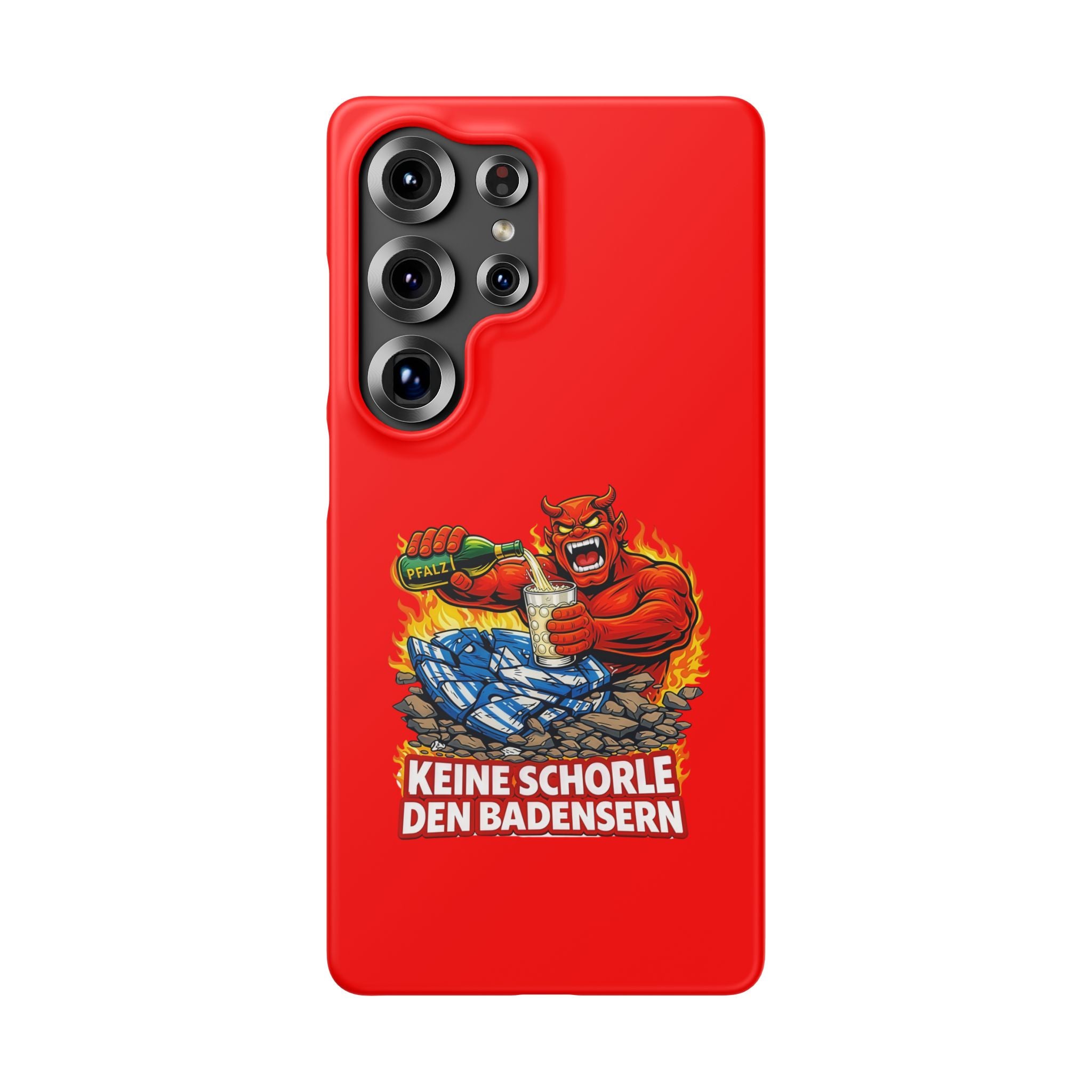 Premium Handy Hülle - keine Schorle