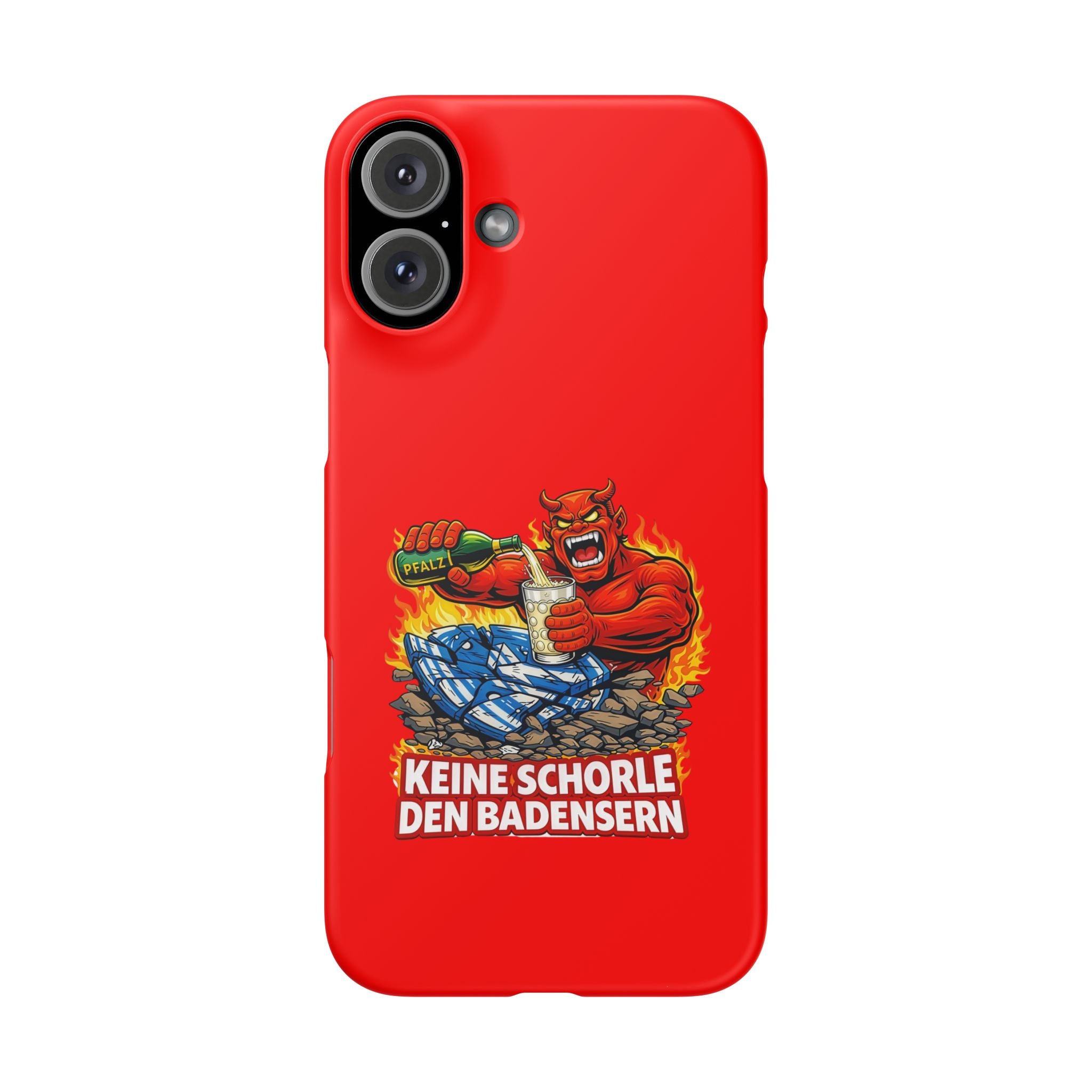 Premium Handy Hülle - keine Schorle
