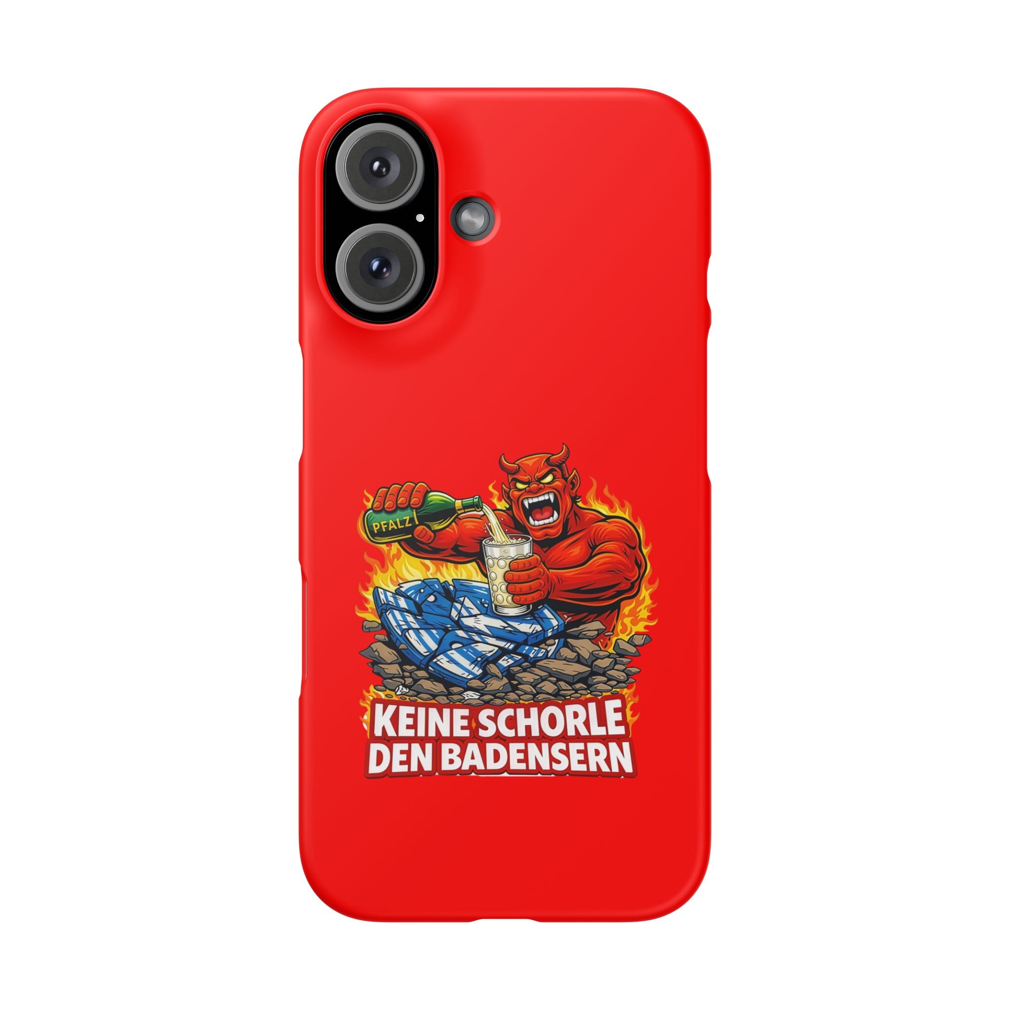 Premium Handy Hülle - keine Schorle