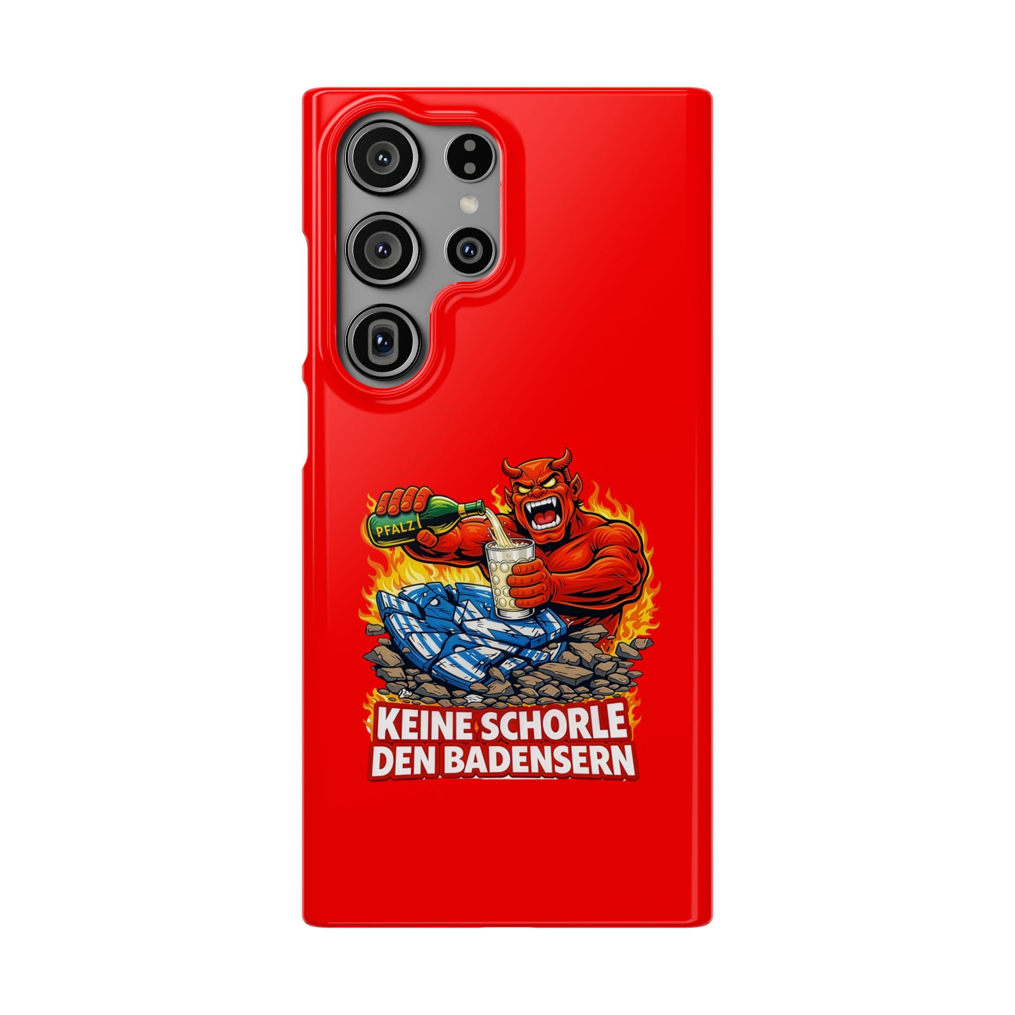 Premium Handy Hülle - keine Schorle