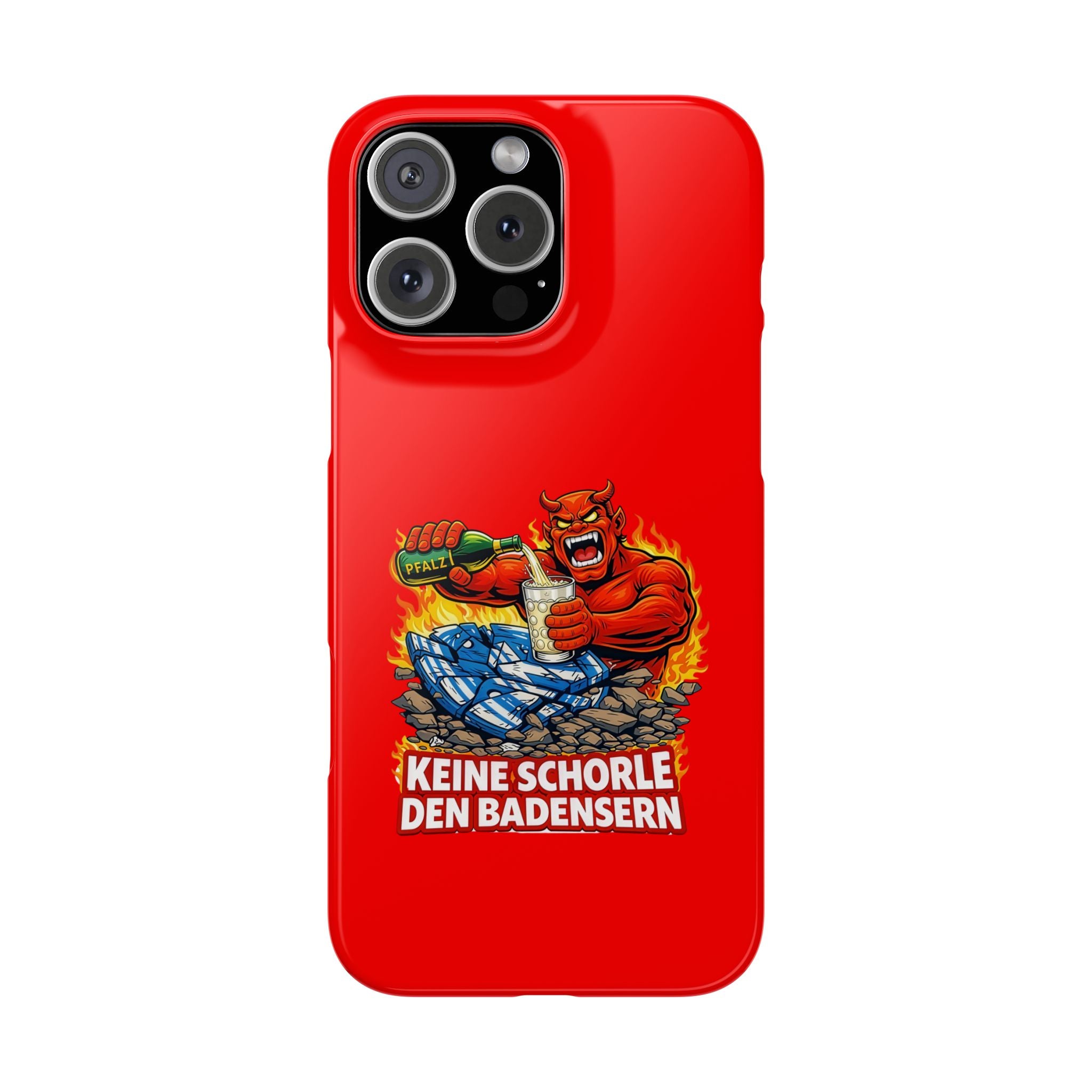 Premium Handy Hülle - keine Schorle