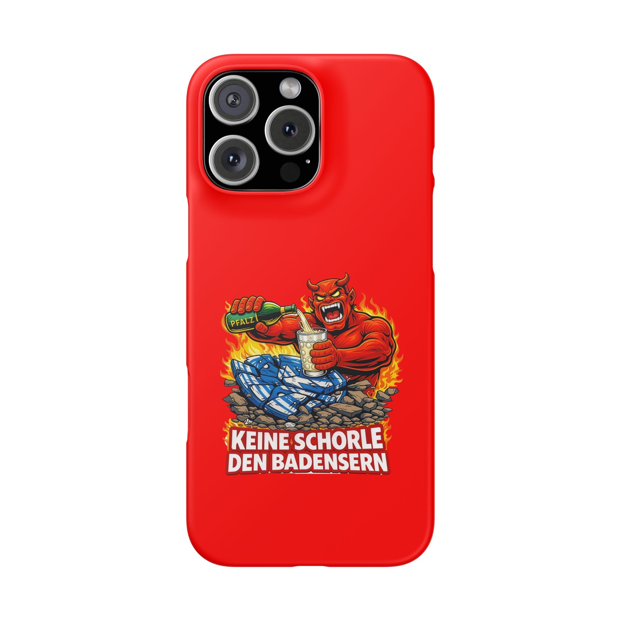 Premium Handy Hülle - keine Schorle