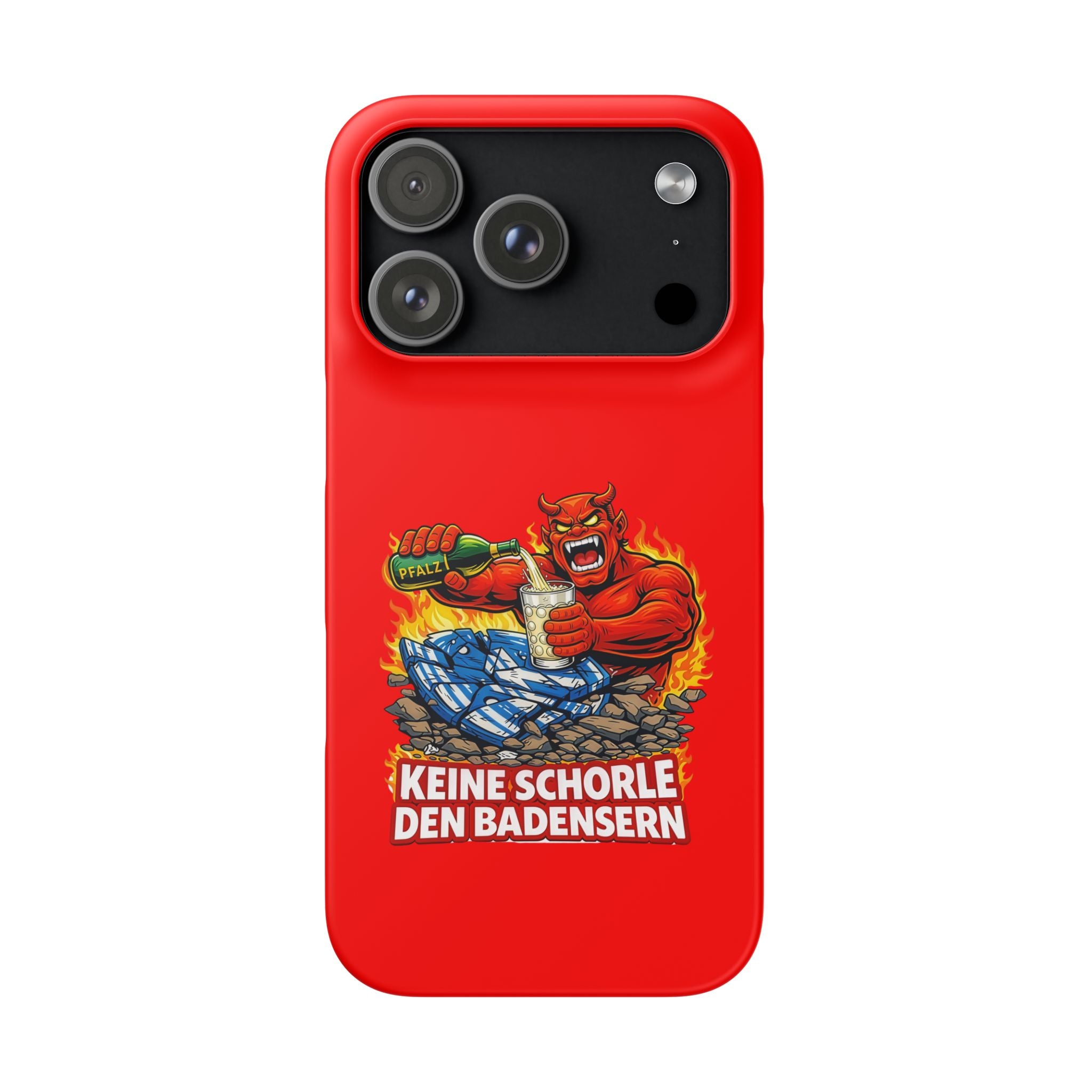Premium Handy Hülle - keine Schorle