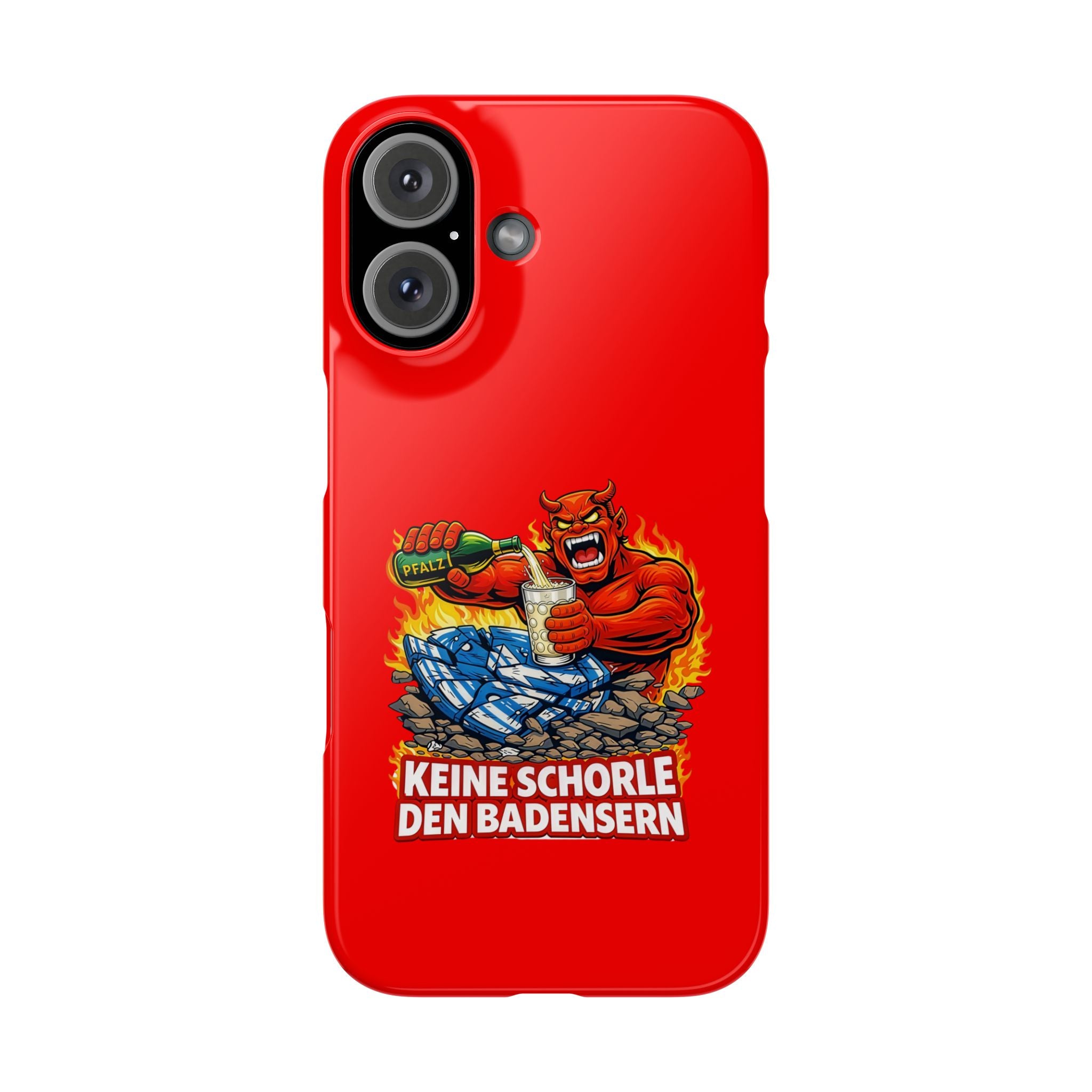 Premium Handy Hülle - keine Schorle