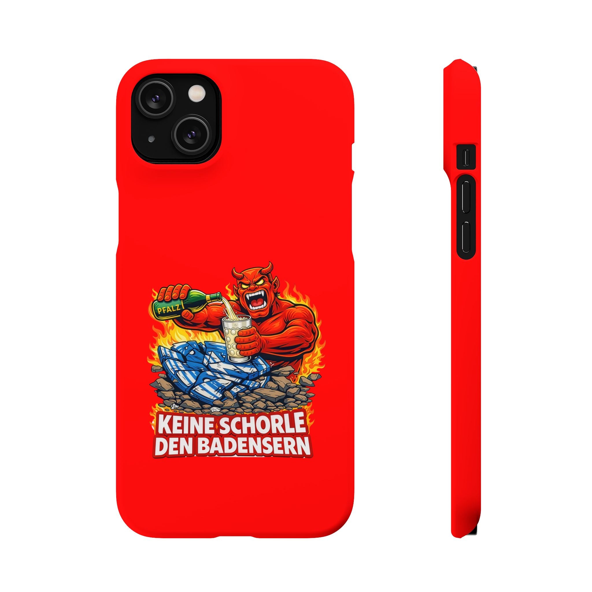 Premium Handy Hülle - keine Schorle