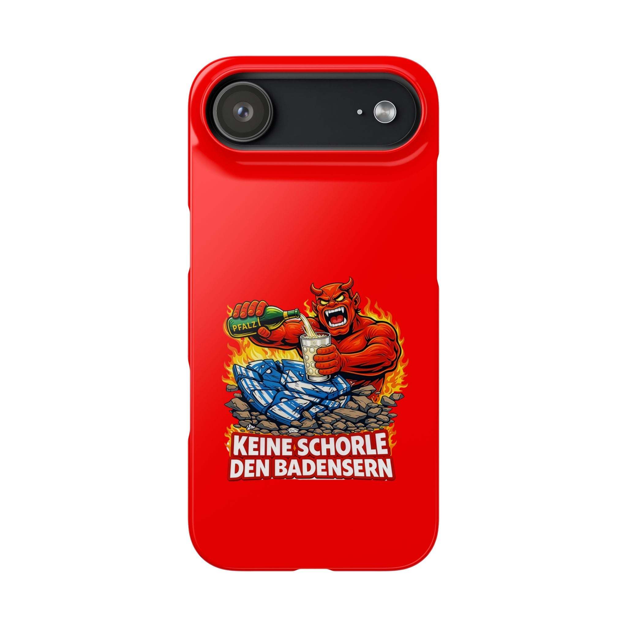 Premium Handy Hülle - keine Schorle