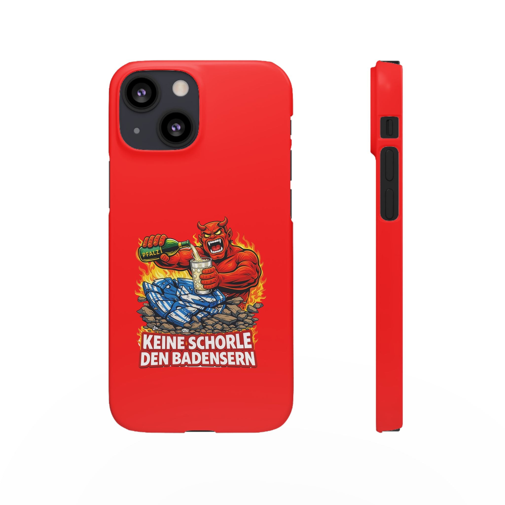 Premium Handy Hülle - keine Schorle