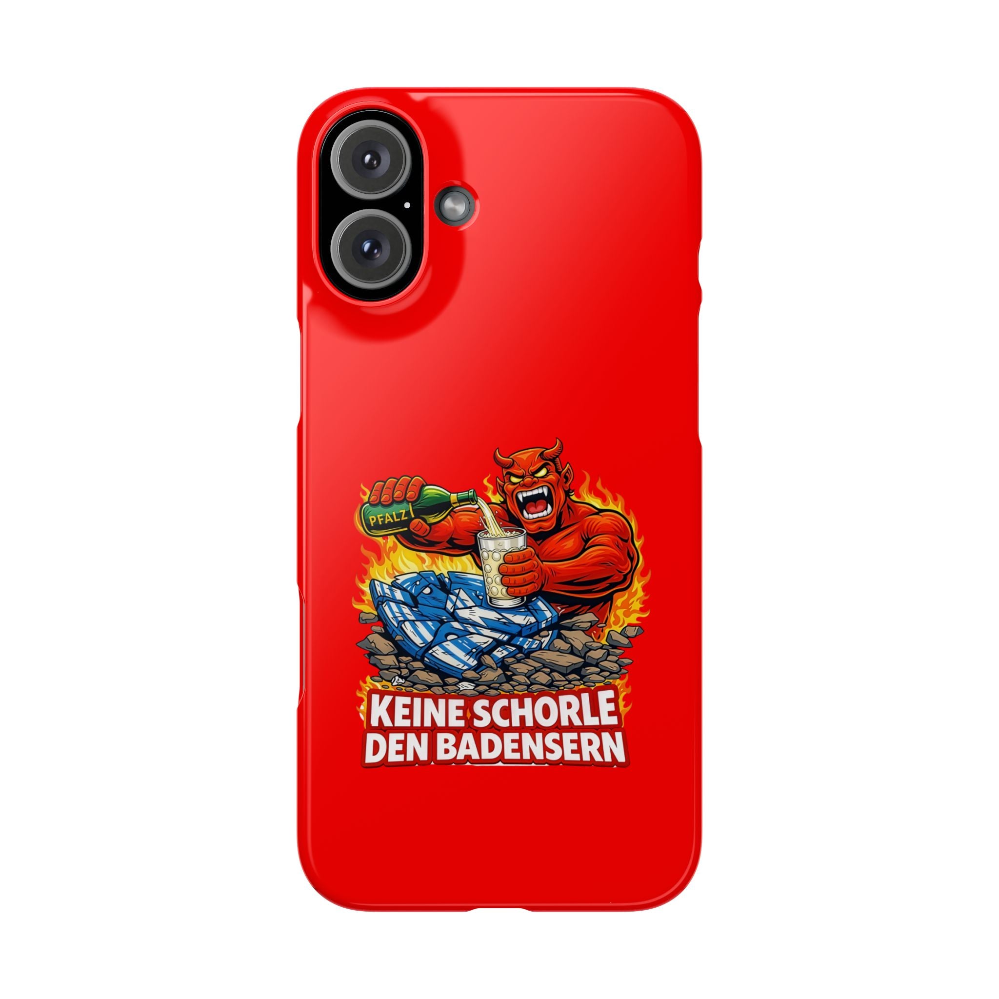 Premium Handy Hülle - keine Schorle