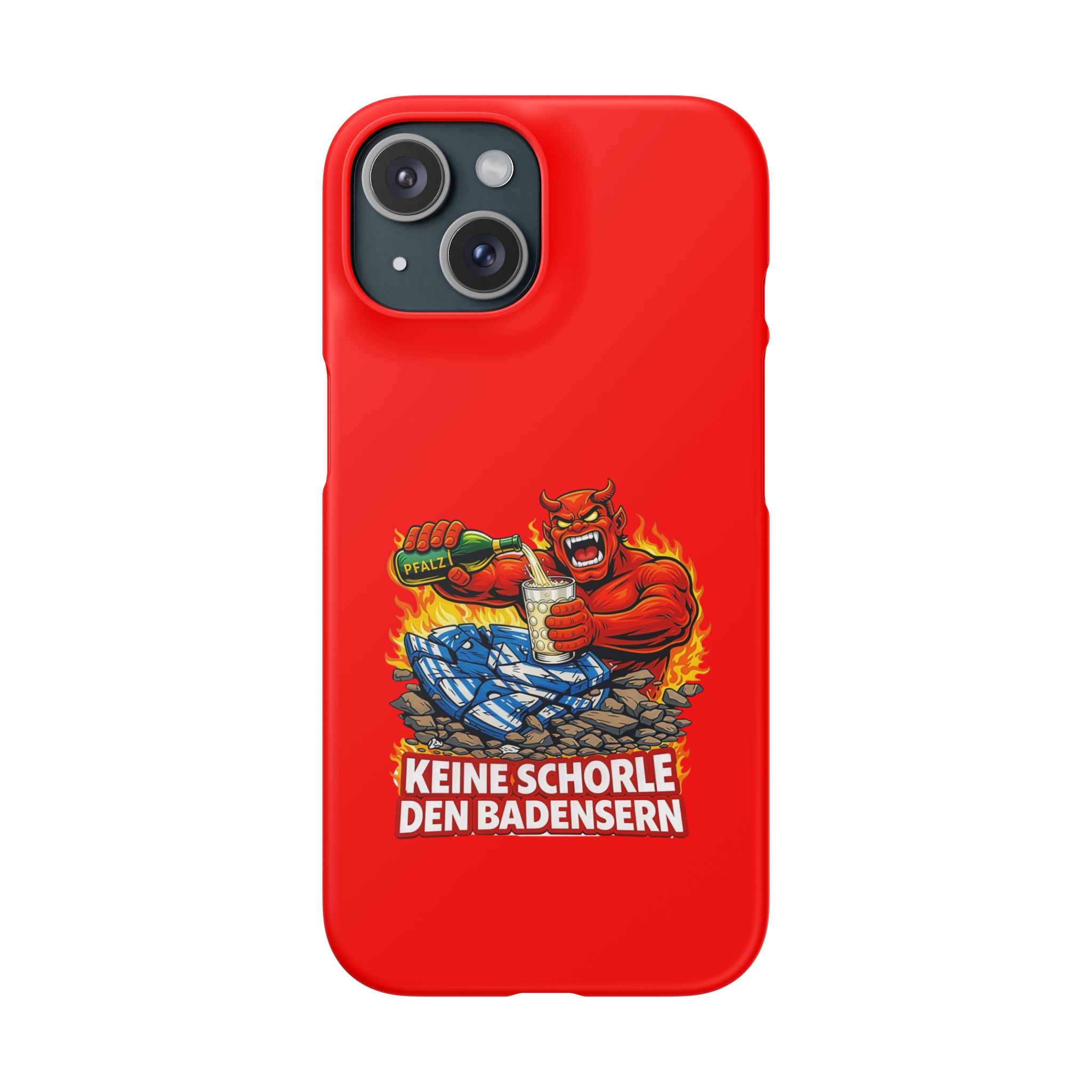 Premium Handy Hülle - keine Schorle