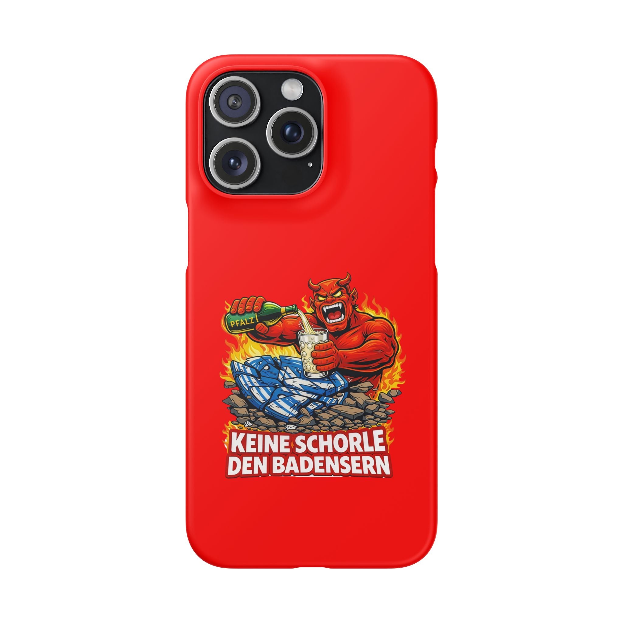 Premium Handy Hülle - keine Schorle