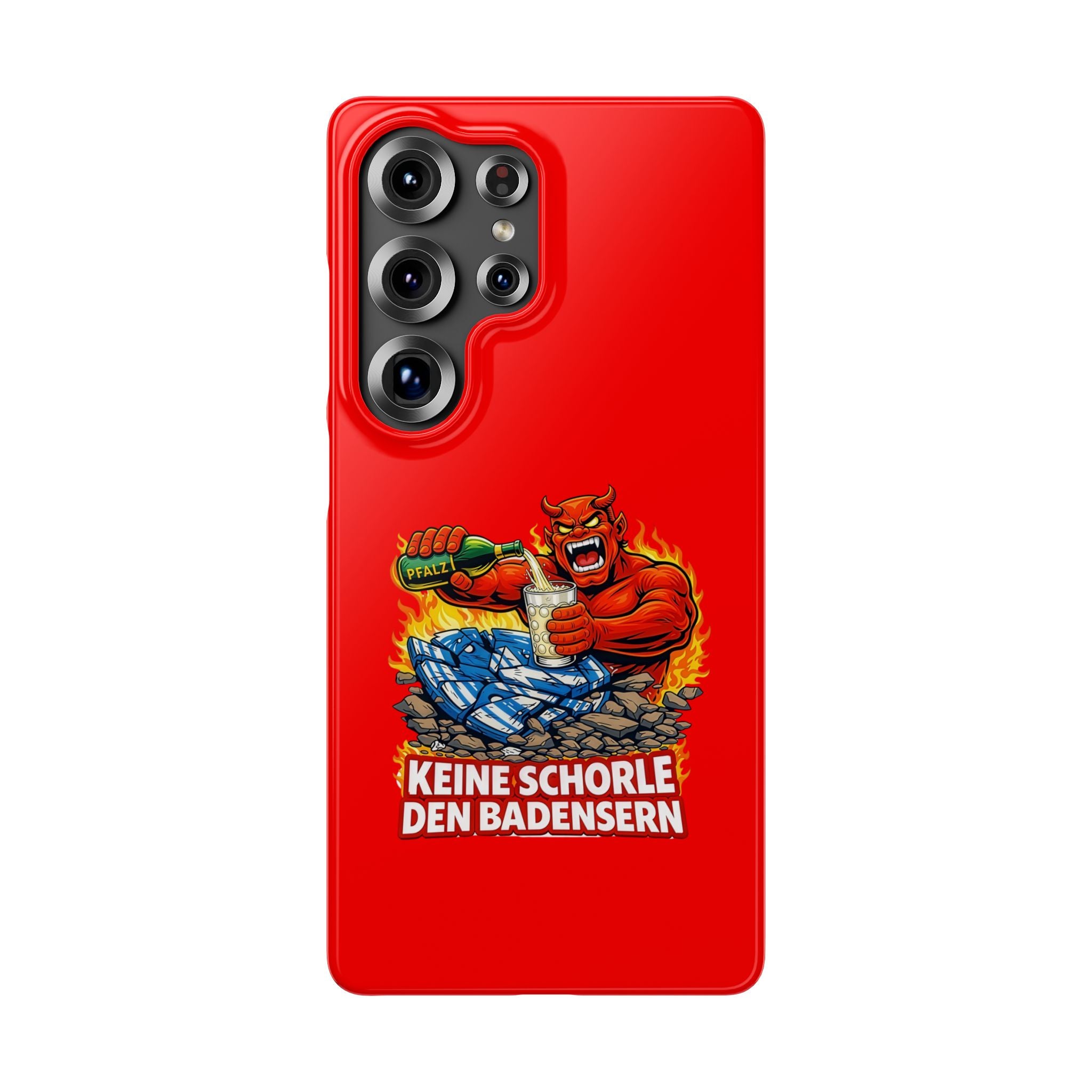 Premium Handy Hülle - keine Schorle