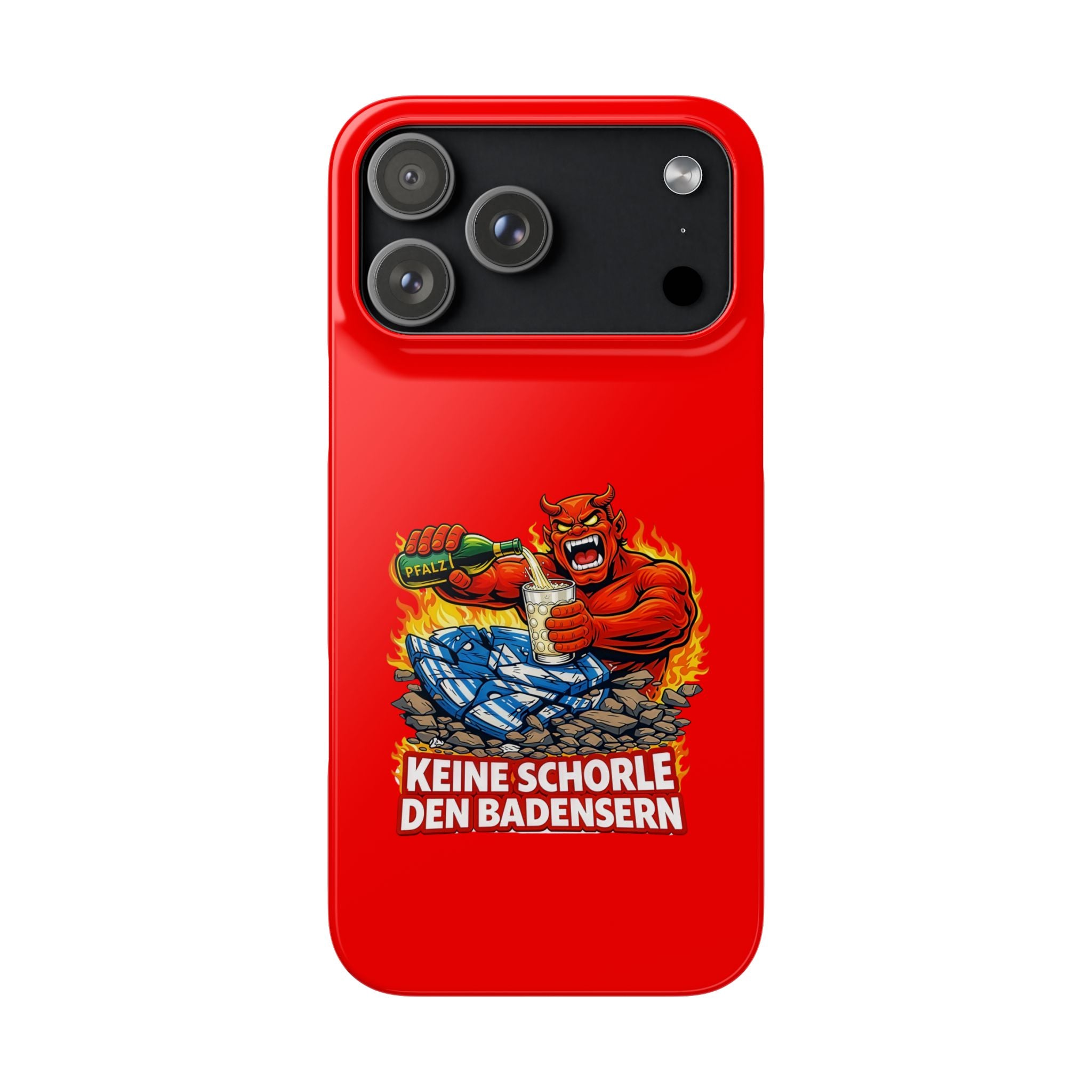 Premium Handy Hülle - keine Schorle