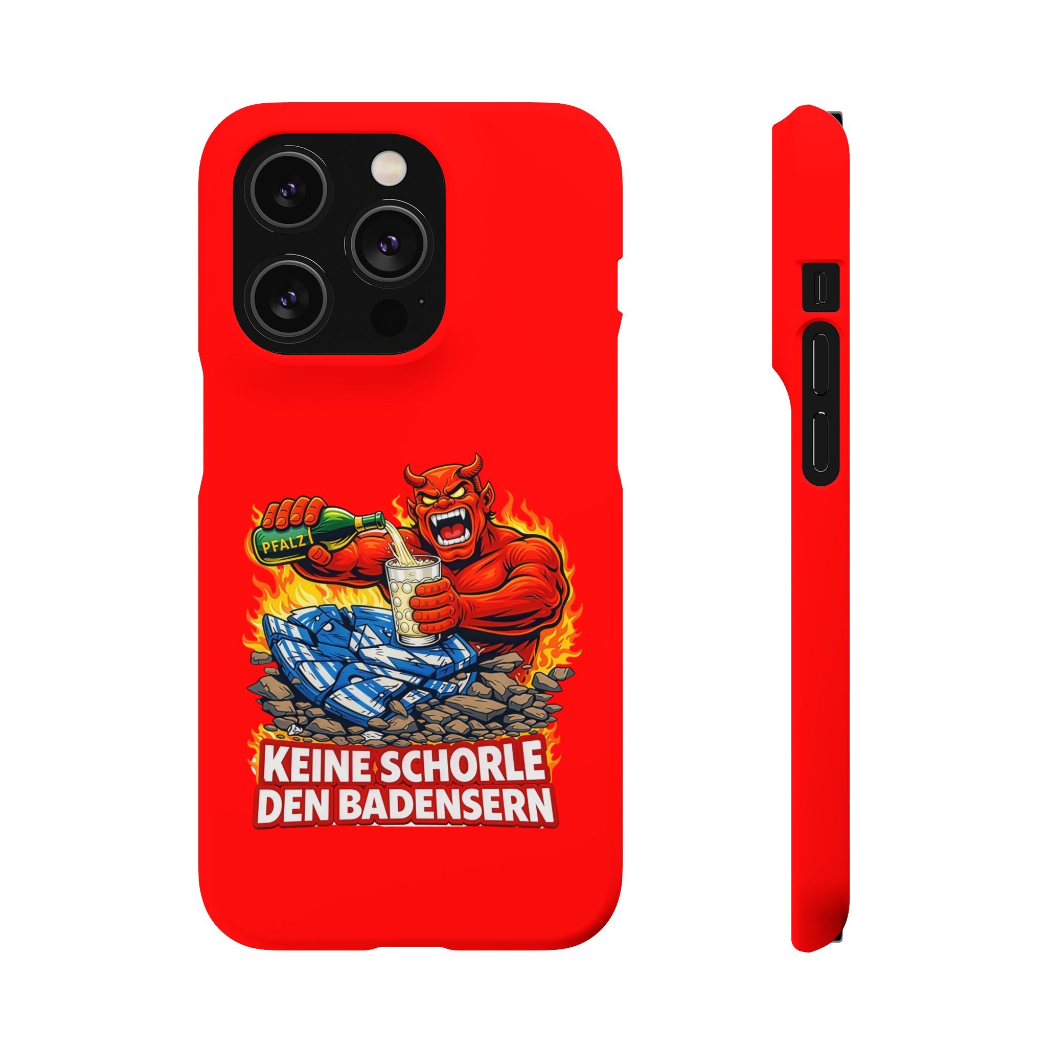 Premium Handy Hülle - keine Schorle