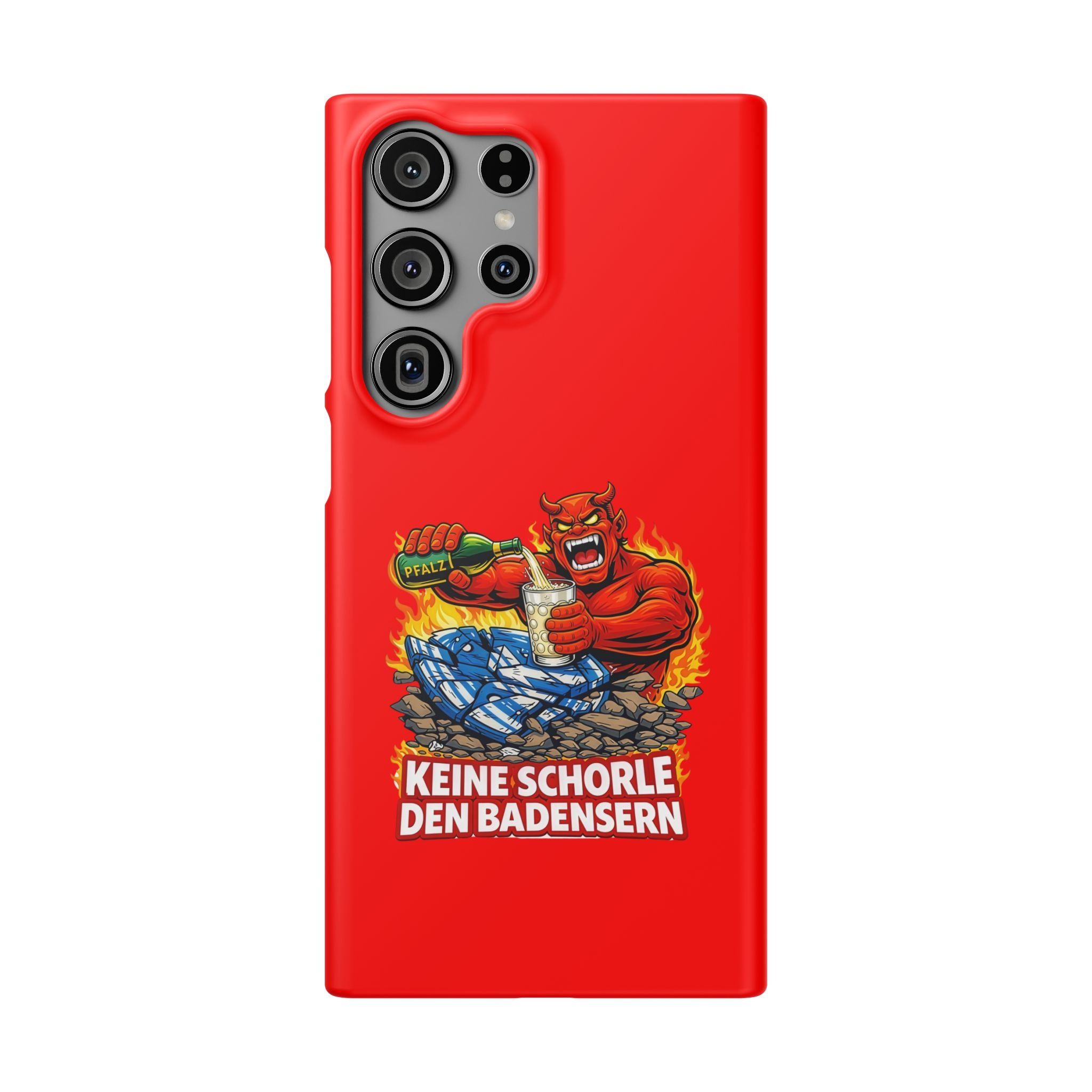 Premium Handy Hülle - keine Schorle