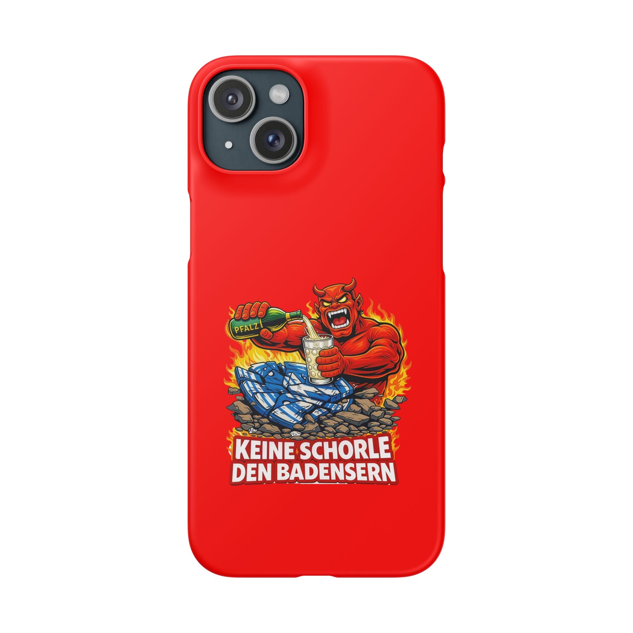 Premium Handy Hülle - keine Schorle