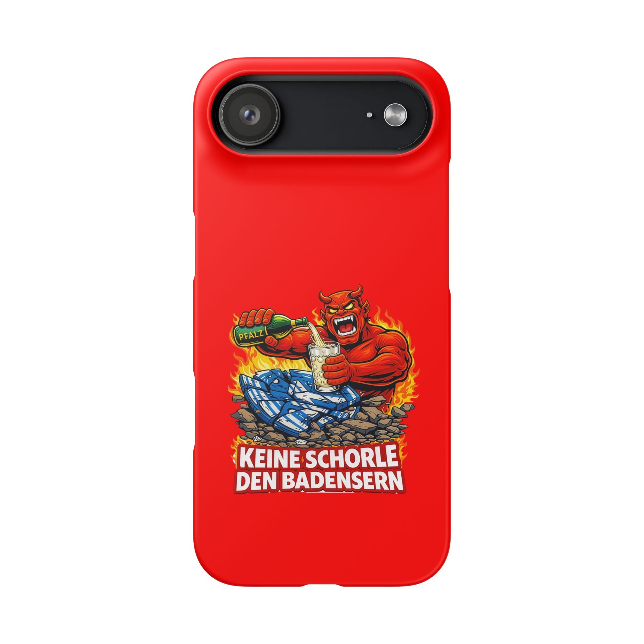 Premium Handy Hülle - keine Schorle