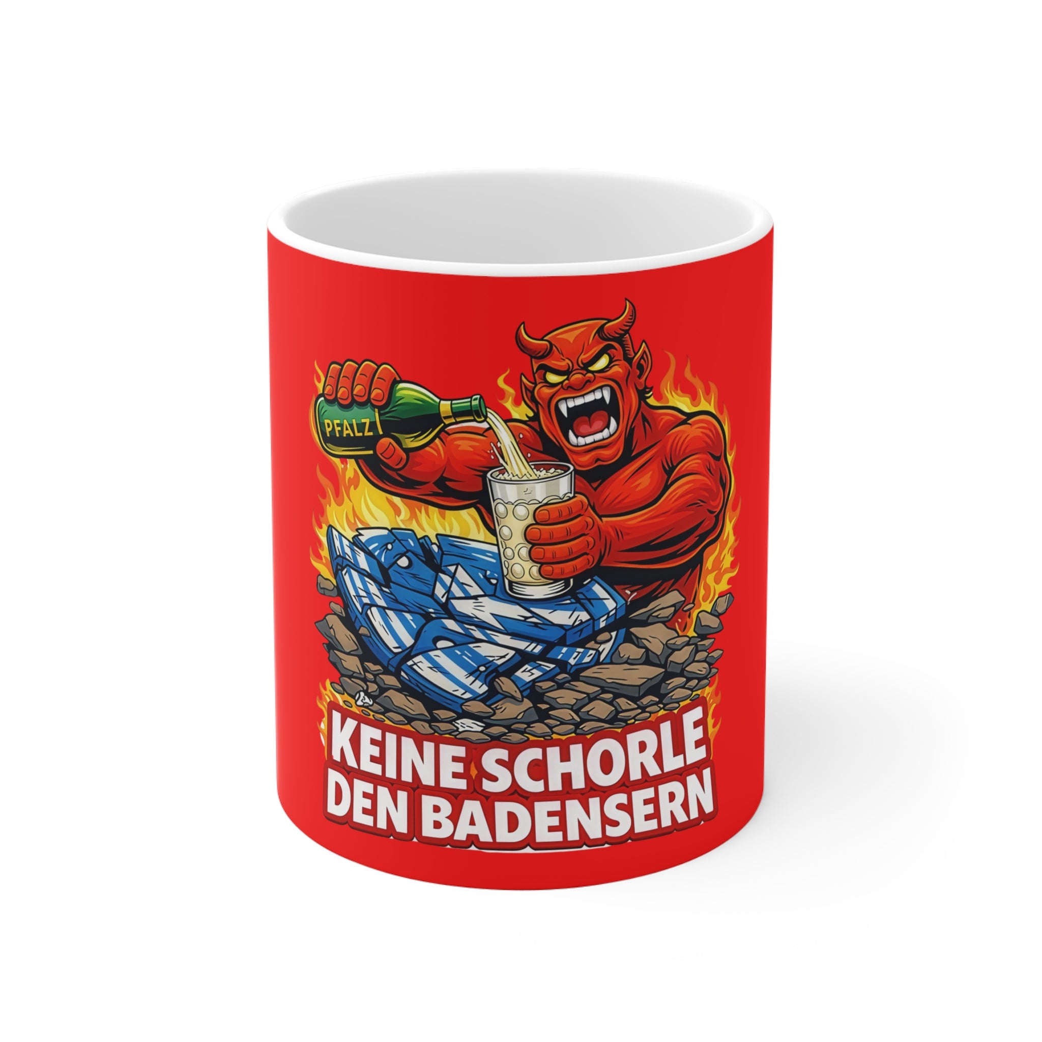 Premium Tasse - Keine Schorle den Badensern