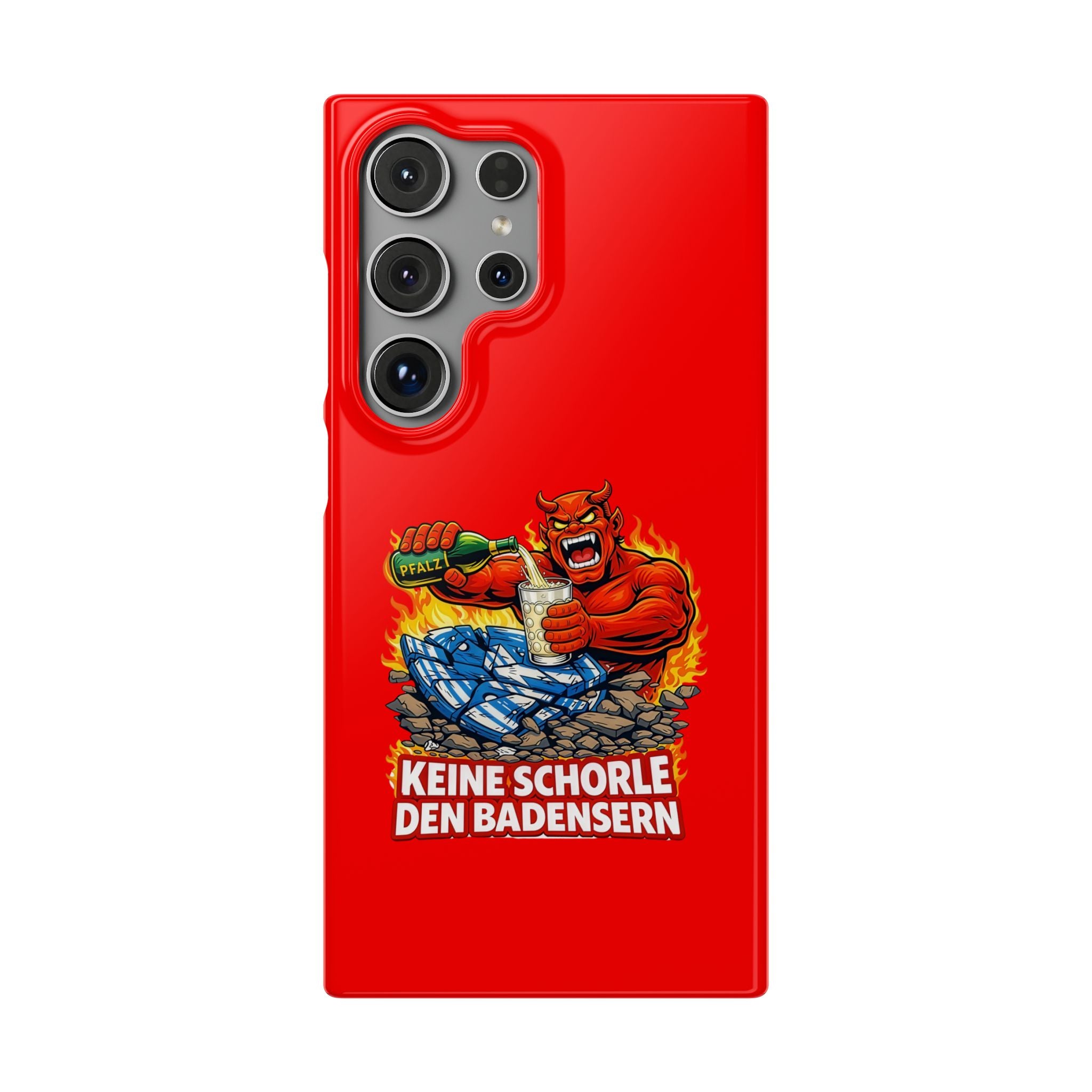Premium Handy Hülle - keine Schorle