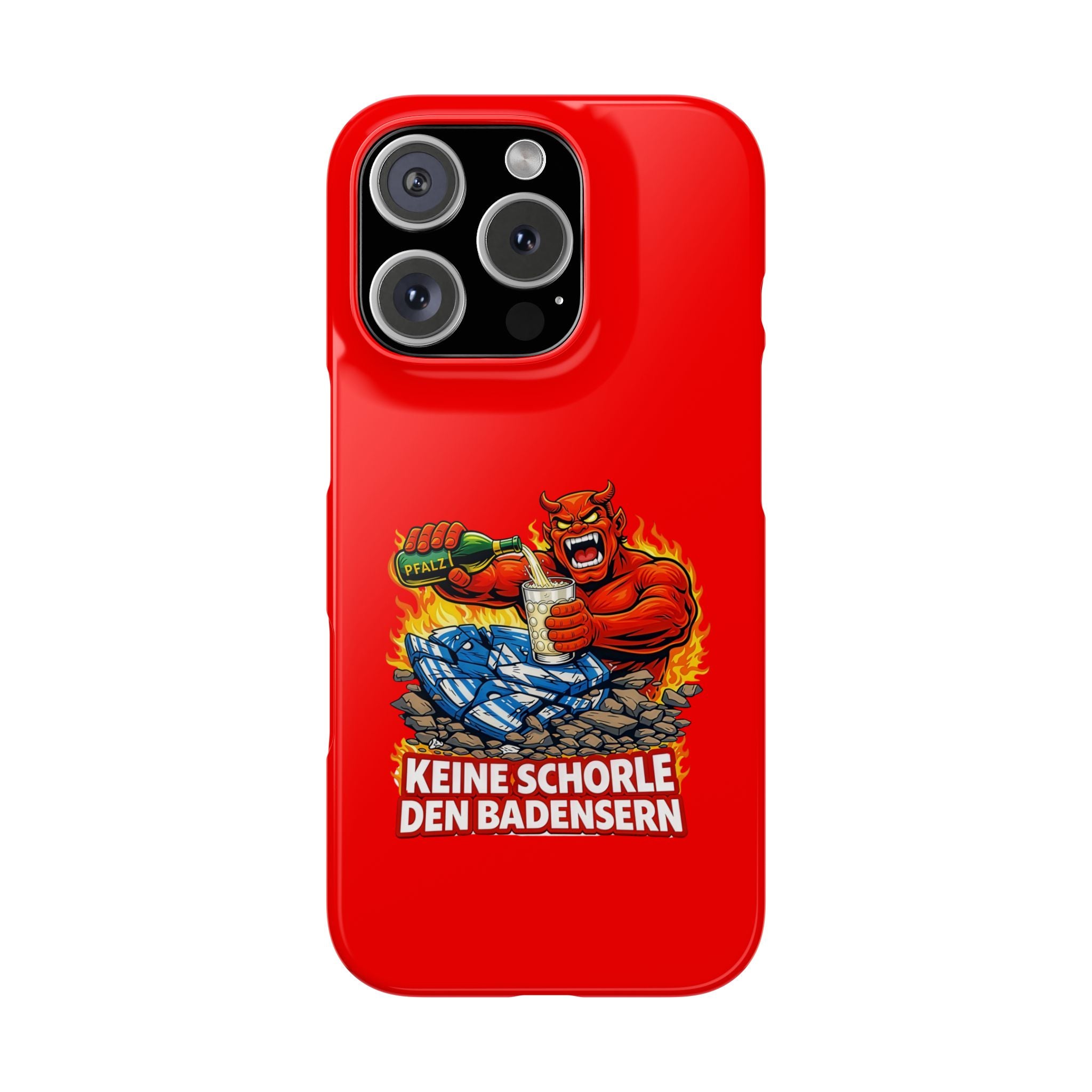 Premium Handy Hülle - keine Schorle